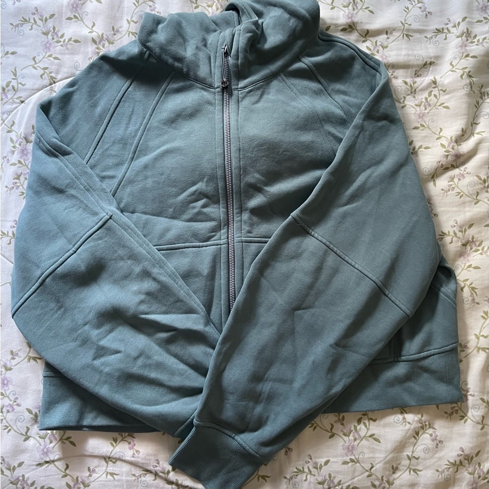 Lululemon Cropped Full Zip Scuba